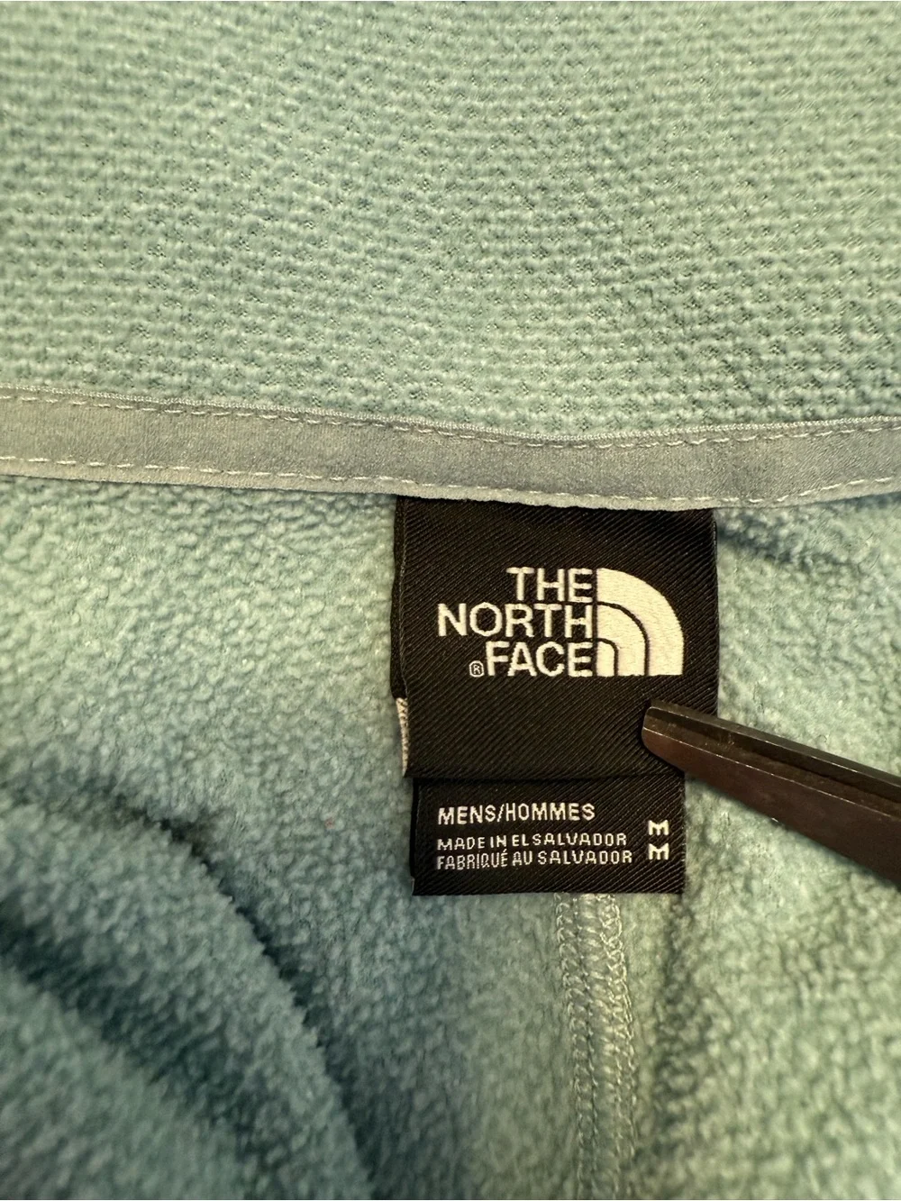 The North Face Textured Cap Rock 1/4 Zip Fleece Men’s M Tourmaline Blue NF0A3YR1